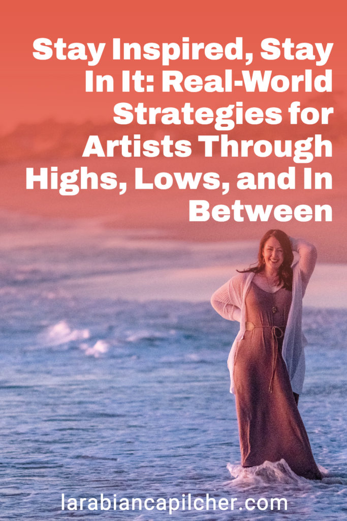 Stay Inspired, Stay In It: Real-World Strategies for Artists Through Highs, Lows, and In Between. Adam 'Tex' Davis chats to Healthy Wealthy Wise Artist podcast hosted by Lara Bianca Pilcher.  