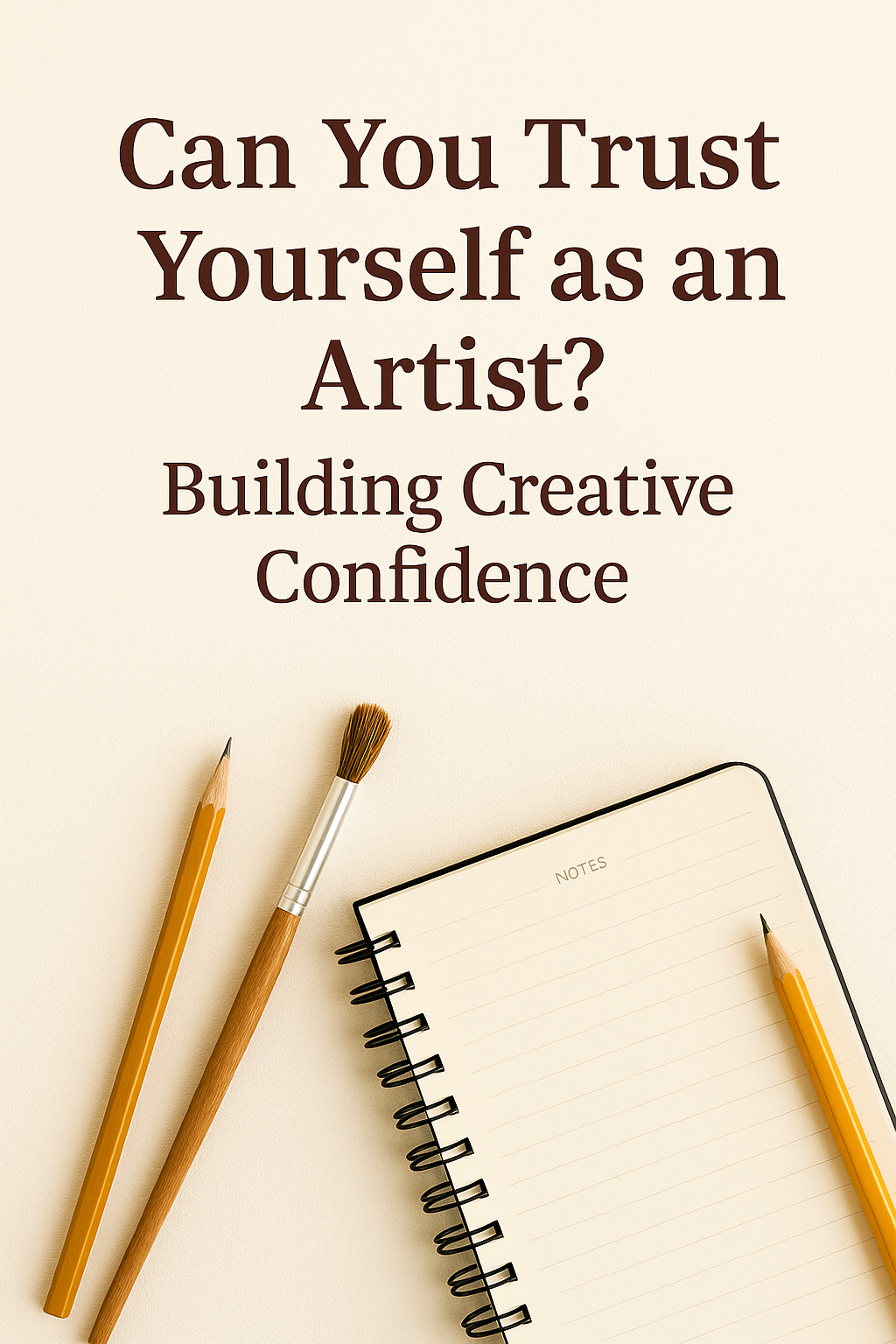Trusting yourself as a dancer, actor, artist, writer.