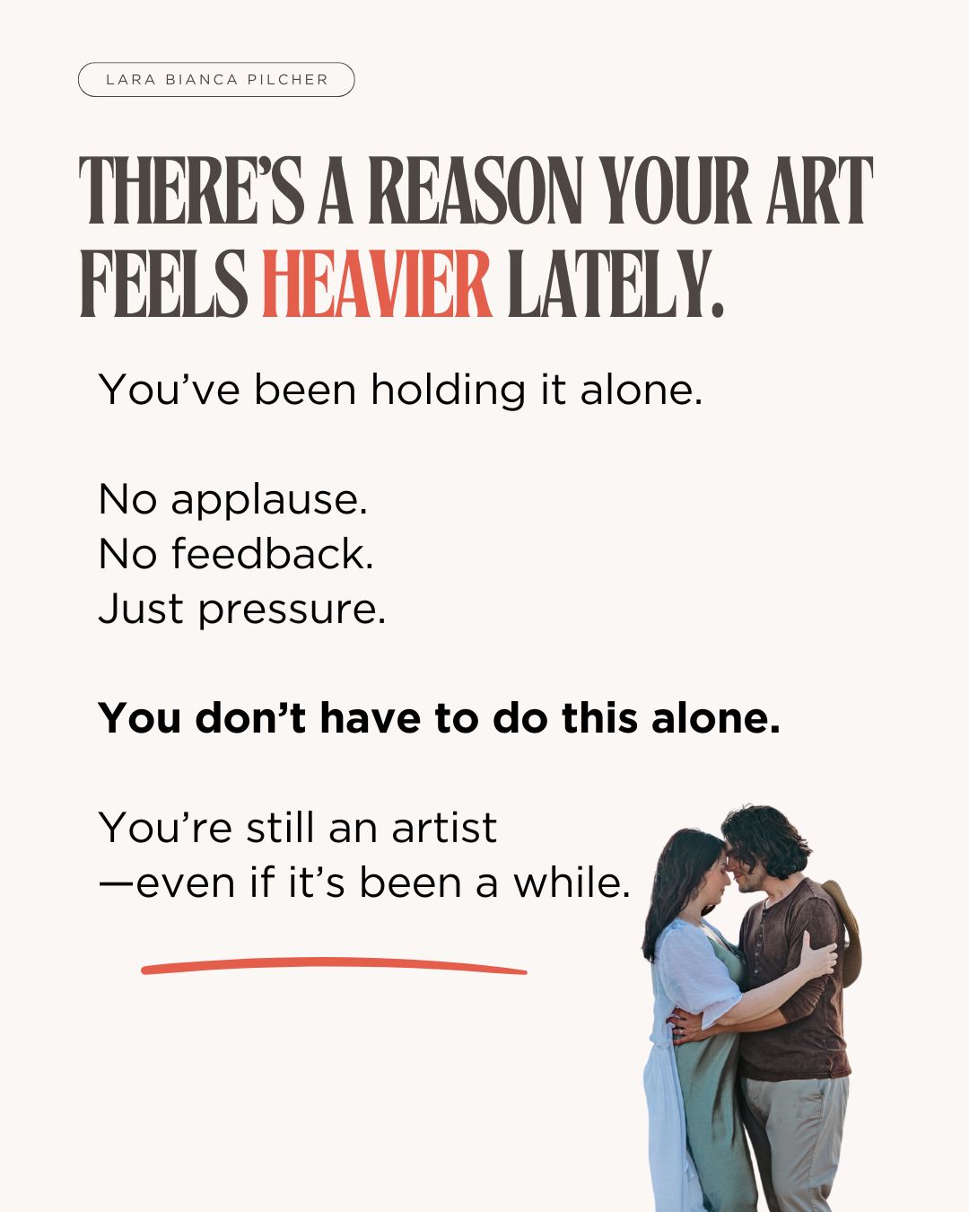 You’re still an artist—even if it’s been a while.