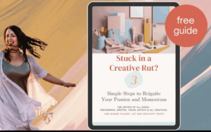 If you’re stuck in a creative rut, I made this for you:
→ Stuck in a Creative Rut ←
It’s a free guide with 3 simple, science-backed steps to help you reconnect with your creativity and start again.