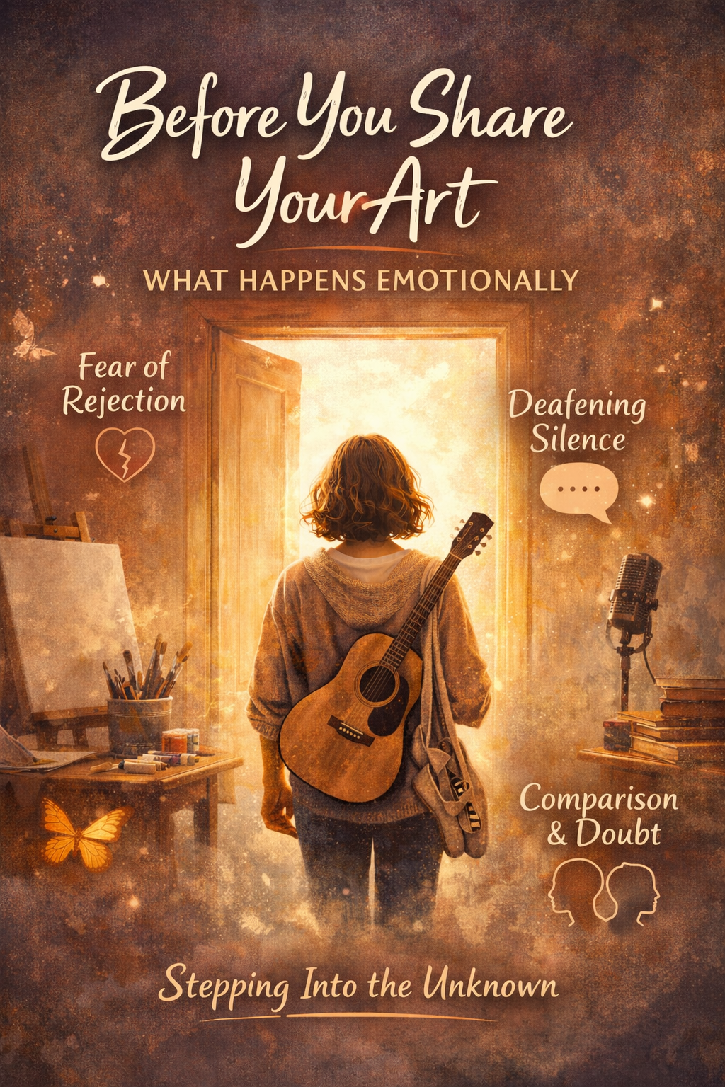 What Happens Emotionally Before You Share Your Art