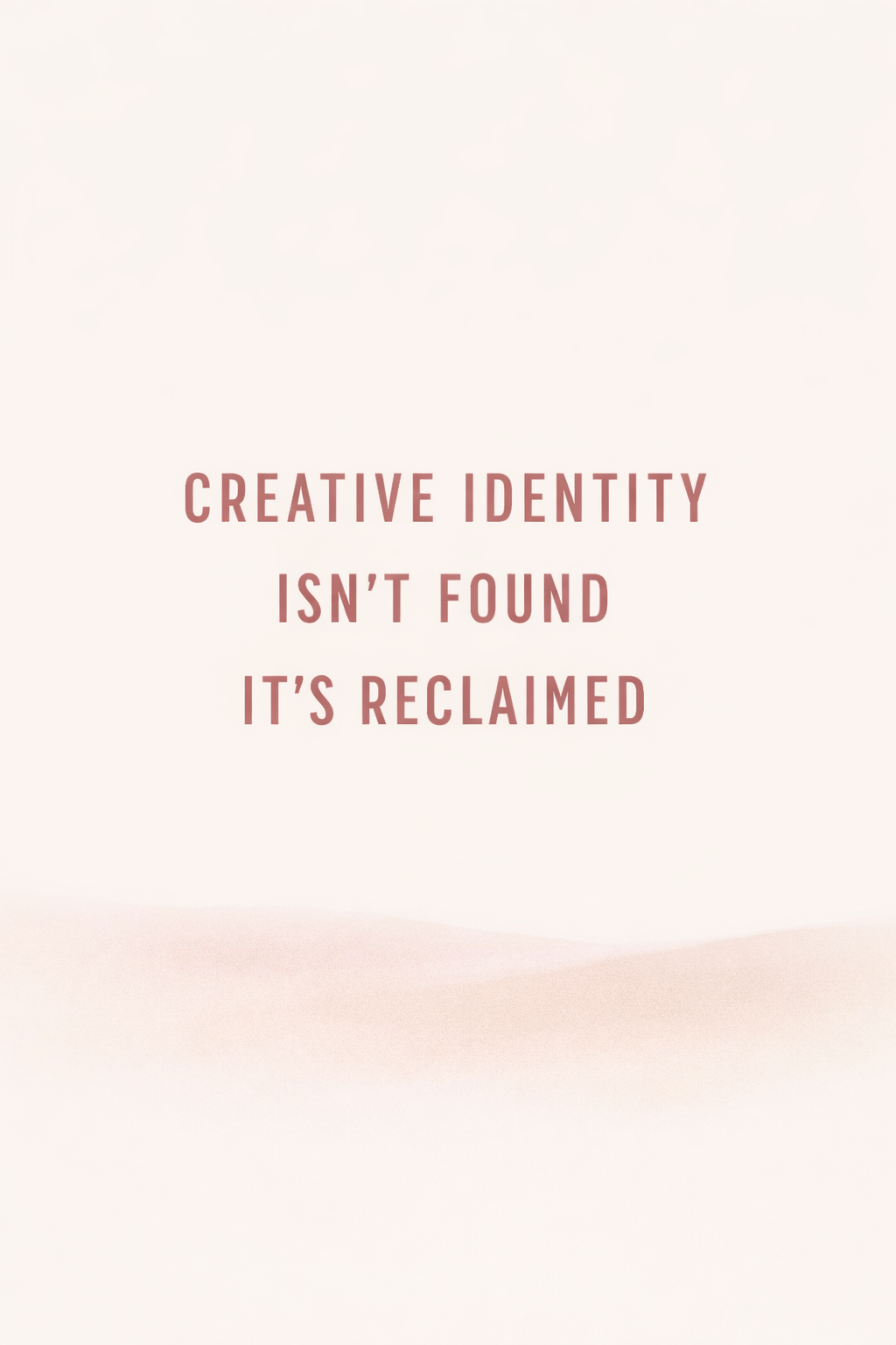 How Artists Reclaim Creative Identity After Losing Themselves