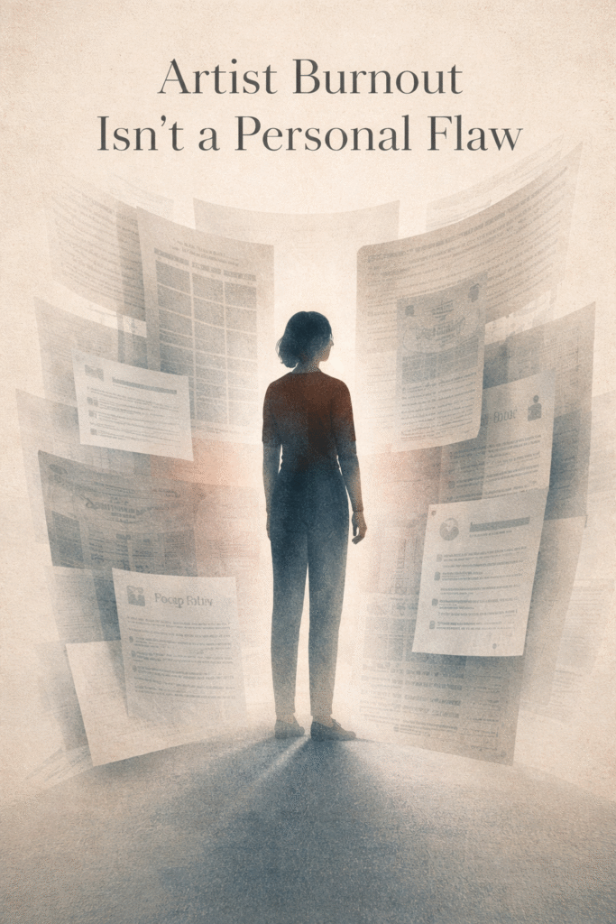 Why So Many Artists Burn Out (And Why It’s Not a Personal Flaw)