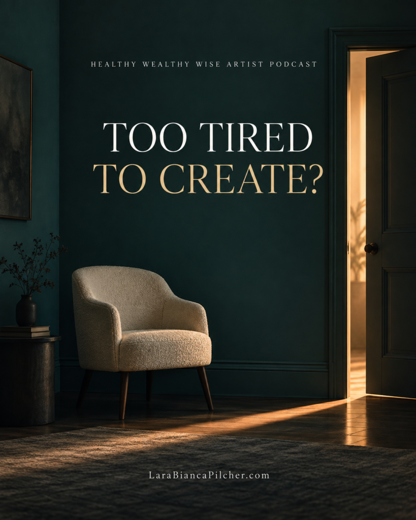 Too Exhausted to Create? How to Stay Connected to Your Art